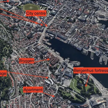 100sqm 5br Behind Bryggen - King Beds - Family Friendly Apartment *