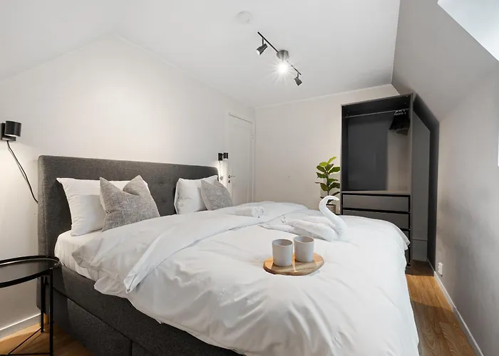 100sqm 5br Behind Bryggen - King Beds - Family Friendly Apartmán
