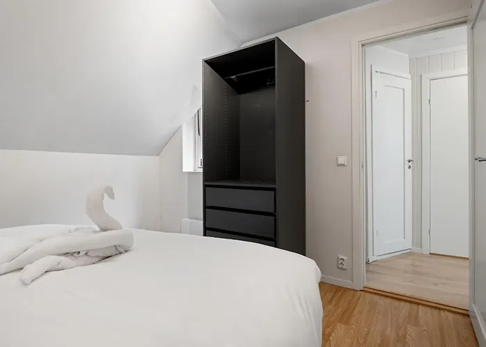100sqm 5br Behind Bryggen - King Beds - Family Friendly Apartmán *